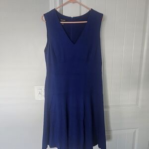 Nine West  Royal Blue Sleeveless Dress Size 14